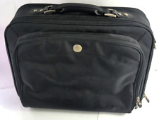 Dell Computer Laptop Briefcase Shoulder/Messenger Nylon Bag Black Fits Up To 15” picture