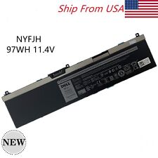 OEM Genuine 97Wh NYFJH Battery For Dell Precision 7530 7730 Series 7M0T6 0VRX0J picture