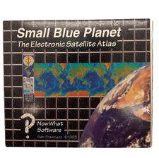 1993 Small Blue Planet The Real Picture Atlas MACINTOSH Cd-Rom Vintage Software picture