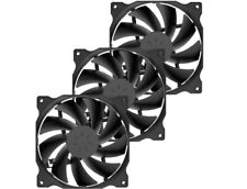 Uphere 3-Pack Long Life Computer Case Fan 120Mm Cooling PC Case FAST SHIP picture