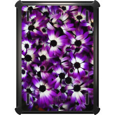 OtterBox Defender for iPad Pro / Air / Mini - Purple White Black Flowers picture