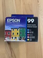 NEW 5 Pack Genuine Epson 99 Ink for Artisan 700 710 725 730 800 810 835 387 picture