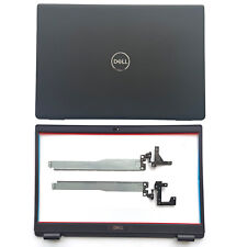New LCD Back Cover + Bezel +Hinges For Dell Latitude 3510 E3510 08XVW9 0GCK6R picture