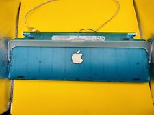 Vintage Apple USB Keyboard Bondi Blue Teal iMac iBook Power Mac G3 G4 G5 M2452 picture
