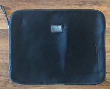 Tumi neoprene laptop/iPad sleeve cover zipper closure black 16