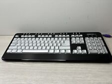 Sunbeamtech Solar Illuminated Black Keyboard PS/2 Connection - NEW OLD STOCK picture