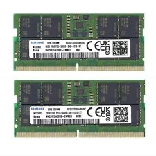 Samsung 32GB 2X 16GB DDR5 5600MHz PC5-44800 SODIMM Memory Ram M425R2GA3BB0-CWM picture
