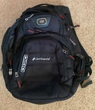 Ogio Gambit Laptop Backpack - Black with GM Financial Logo-Rarely Used picture