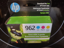 Genuine HP 962 Ink Cartridge Combo C/M/Y For HP 9000 Printers 3PK NEW exp 06/24 picture