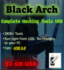 Black Arch Hacking System Penetration Testing - Fast USB 3.0 picture