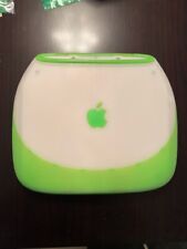 iBook Clamshell Key Lime Green 466mhz DVD FireWire 20GB HDD UPGRADED picture