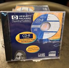 Lot of (8) Hewlett Packard CD-R 24 x Speed 74 min/650MB - New & sealed picture