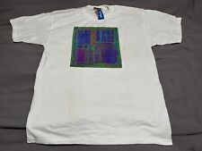 RARE Vintage Intel Museum Store Processor Computer Cotton T-Shirt Large New picture