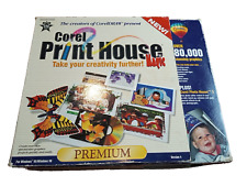 Corel Print House Magic Premium v4.0 Big Box PC-CD New Open Box picture