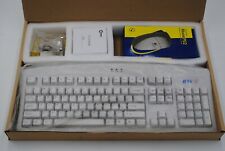 Vintage BTC 7800 PS2 Mechanical Keyboard W/ Mouse PS2 picture