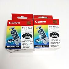 Canon BCI-11 Black Ink Cartridges Lot Set of 6 picture