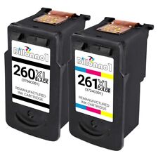 Replacement For Canon PG 260XL CL 261XL Inkjet Cartridges TS5320 TS6420 TR7020  picture