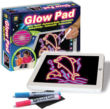 Glow Pad - Portable Hi-Tech Drawing Board for Kids Toy Tablet-Size with 7 Interc picture