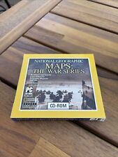 Software PC National Geographic Maps The War Series NEW SEALED Jewel picture