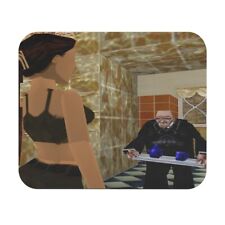 Mouse Pad (Rectangle) Tomb Raider Lara Croft lock the butler in the freezer picture
