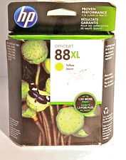 Genuine HP 88XL Yellow Color Ink Cartridge Genuine OEM Exp. 02/2015 SEALED HG23 picture