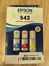 EPSON 542 EcoTank Genuine Ink Ultra-high Capacity Bottle Color Combo (T542520-S) picture