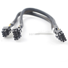 GPU POWER CABLE 8Pin to 8+6Pin FOR DELL T620 3692K 35cm US picture