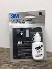3M Head Cleaning Diskette Kit Original Sealed Package picture