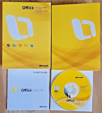Microsoft Office 2008 Home and Student Edition for MAC with KEY S/N CD Software picture