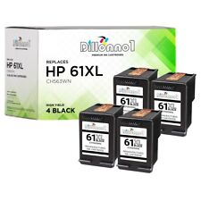4PK Replacement for HP61XL 4-Black Ink Cartridges 3000 3050 3050A 3054A Series picture