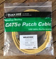 BLACK BOX CAT5EPC-005-YL CAT5E 100-MHZ STRANDED ETHERNET PATCH CABLE - picture
