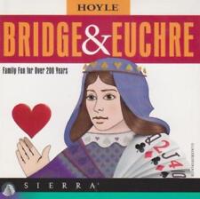 Hoyle Bridge & Euchre PC CD classic 12 animated opponent card competition game picture