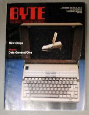 Historic Issue of BYTE  Magazine  November 1984 picture