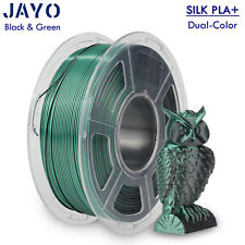 JAYO 1.75mm SILK PLA+ 3D Printer Filament Dual-Color Tri-Color Shiny 1.1KG FDM picture