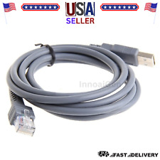 Scanner Cord Handheld Scanner LS2208 Series USB Gray Cable 2M CBA-U01-S07ZAR picture