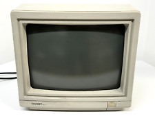 Vintage Tandy CM-11 13” CGA Color Retro Computer Screen Monitor Tested Working picture