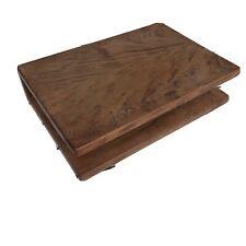 Custom Wooden Laptop Stand - Ergonomic, Portable Computer Riser Fits All Laptops picture