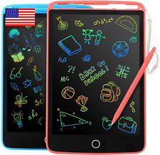 2 Pack LCD Writing Tablet for Kids - Colorful Screen Drawing Board 8.5Inch Doodl picture