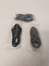 LOT OF 3 IEEE 1394 FireWire Cable (Clear Silver) 5' 6-pin (M) to 4-pin (M) picture