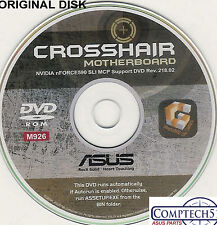 ASUS GENUINE VINTAGE ORIGINAL DISK FOR CROSSHAIR Motherboard Drivers Disk M926 picture