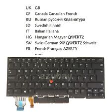 Laptop Backlit Keyboard For Lenovo ThinkPad X1 Carbon 7th/ 8th, X1 Yoga 4th/ 5th picture