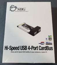 NEW & SEALED Computer/Hardware SIIG INC HI-SPEED USB 4-PORT CARDBUS picture