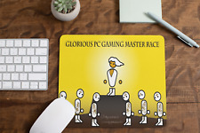 PC Master Race Mouse Pad Non-Slip Computer Gaming Laptop PC Waterproof New picture
