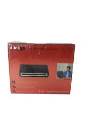 D-Link 8 port Gigabit Ethernet Switch GO-SW-8G with Original Switching Adapter picture