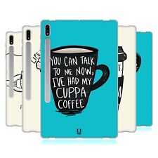 HEAD CASE DESIGNS COFFEE FIX SOFT GEL CASE FOR SAMSUNG TABLETS 1 picture