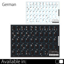 Non Transparent Opaque Keyboard Stickers In 20 Languages And 2 Colours To Choose picture