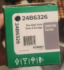 24B6326 New Genuine Lexmark High Yield Black Toner Cartridge for XM9100 series  picture
