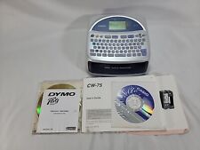Casio Disc Title Printer CW-75 w/ Manual And CD -Qwerty Keyboard Tested /Working picture