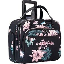 EMPSIGN Rolling Laptop Bag Women, 15.6 Inch Premium Rolling Briefcase with Wh... picture
