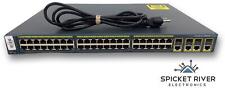 Cisco Catalyst 2960 WS-C2960G-48TC-L V04 48-Port Managed Network Switch picture